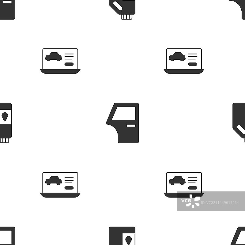 汽车门用机油罐套装图片素材