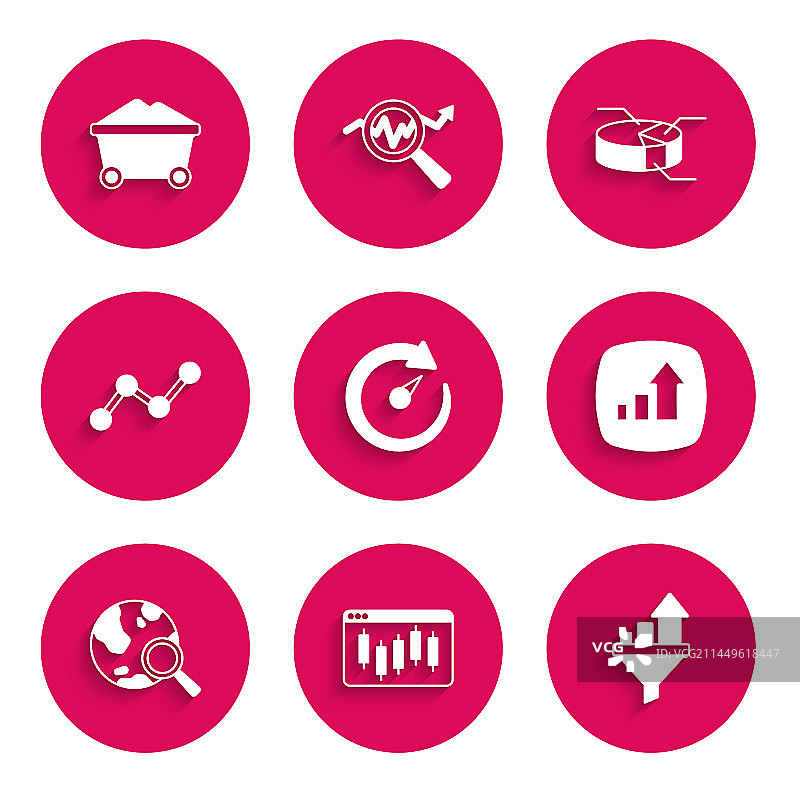 带有股票的数字速度计浏览器图片素材