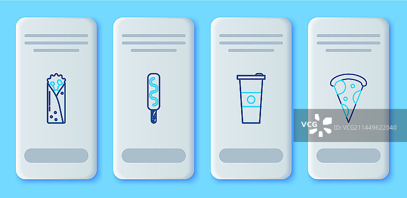 冰淇淋纸杯饮用水图片素材