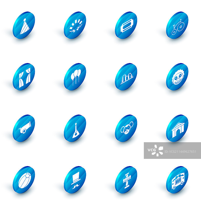 手持扑克牌和马戏团门票图案图片素材