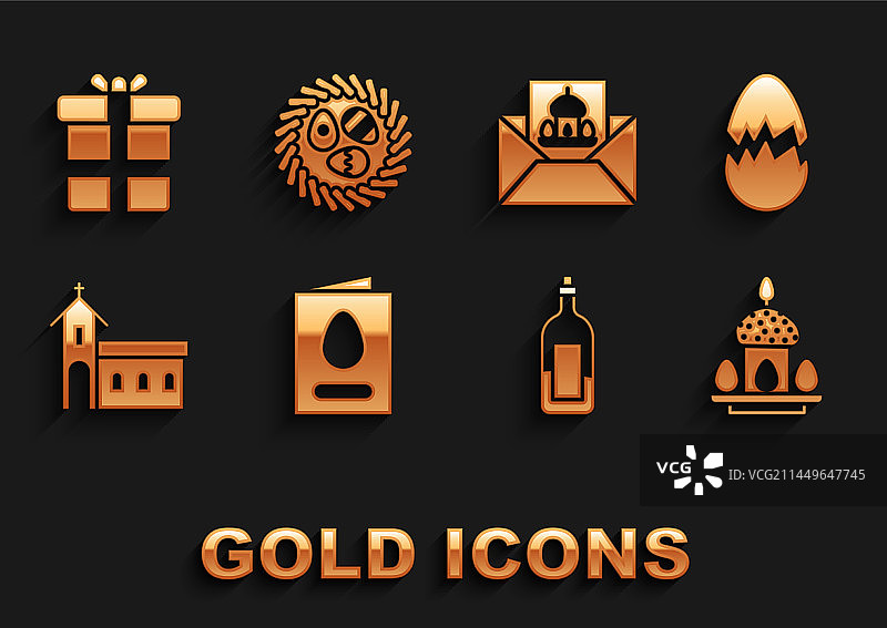 带有复活节快乐破鸡蛋的贺卡图片素材