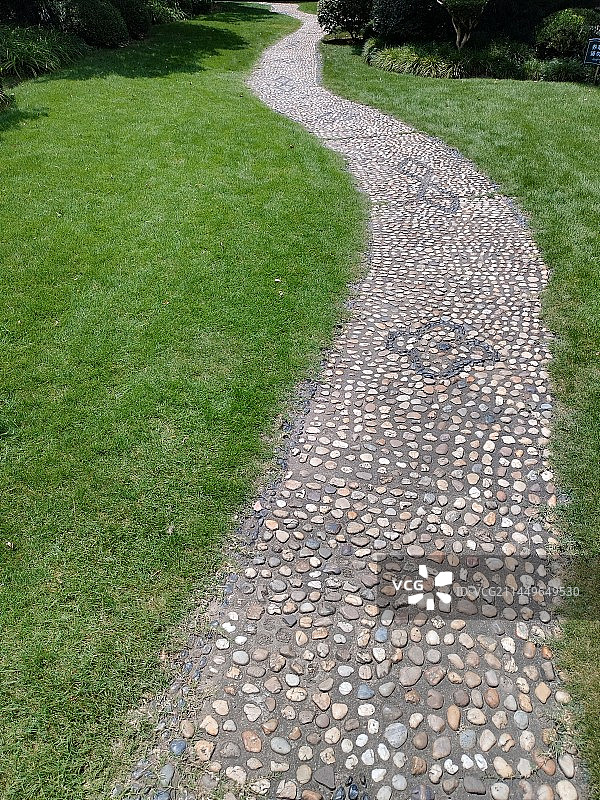 公园里的小路图片素材