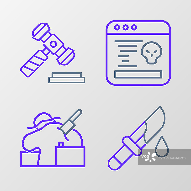 带血的刀、谋杀、系统故障图片素材