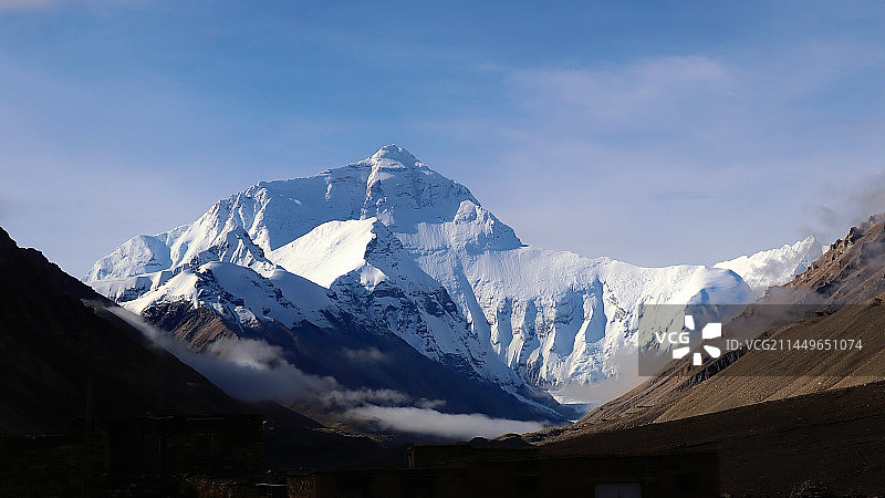 自然风光珠穆朗玛峰图片素材