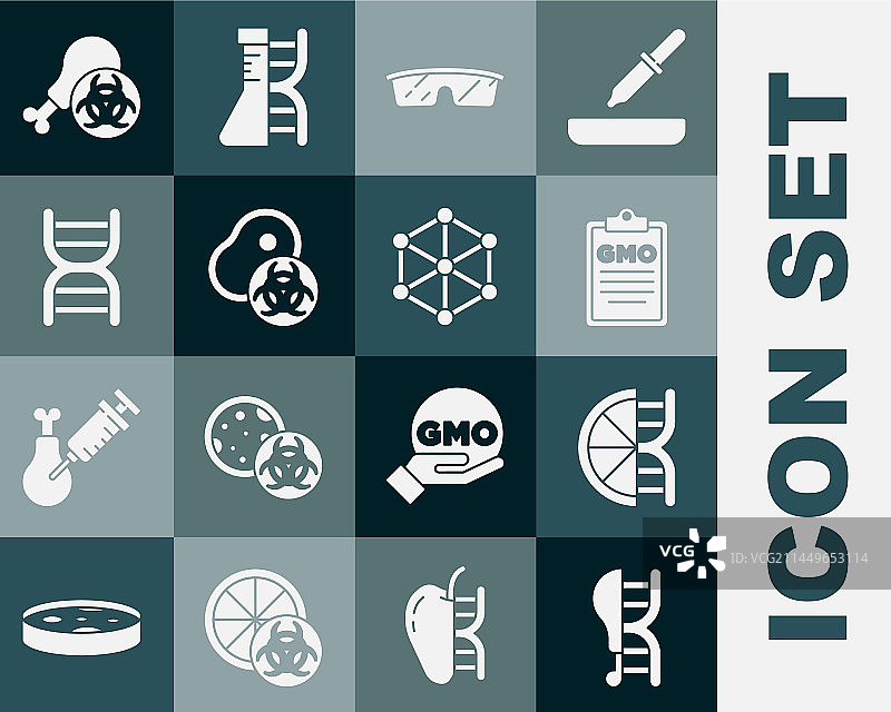 转基因橙色鸡组合图片素材