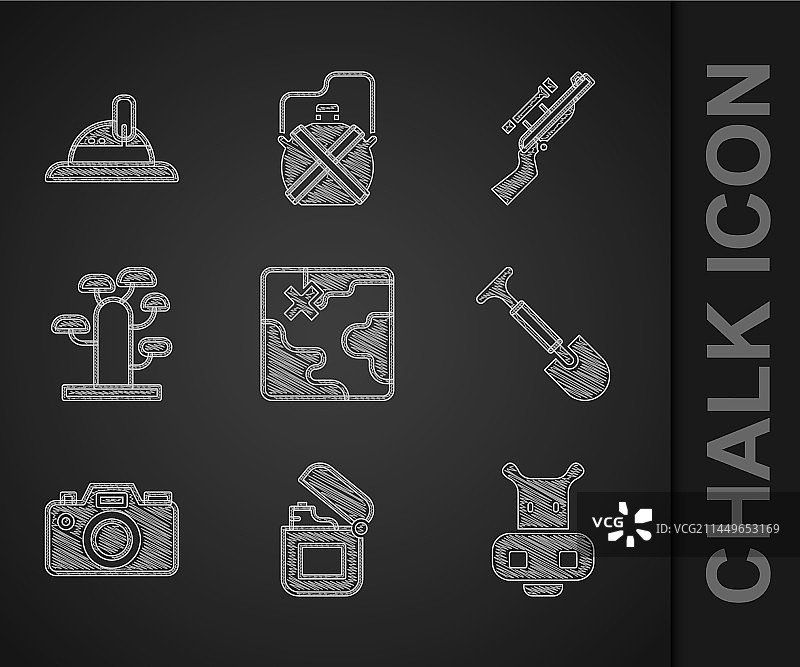 非洲野生动物园地图素材图片素材