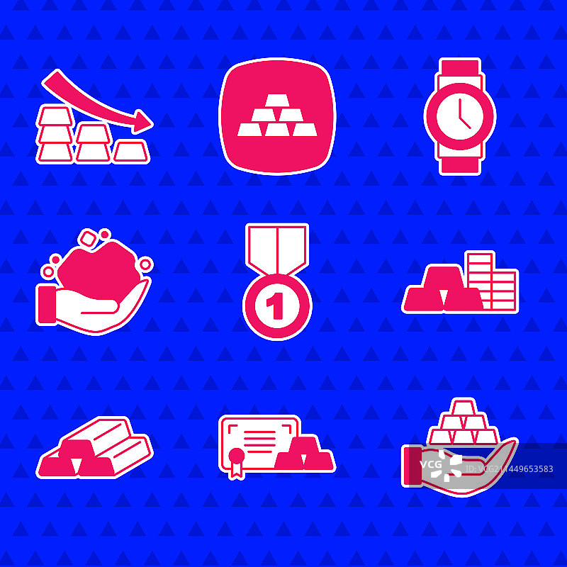 手持证书的金牌图片素材