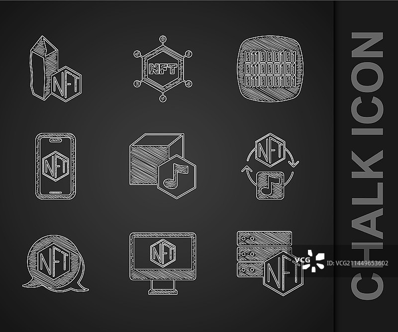 NFT数字加密艺术商店APP监控图片素材
