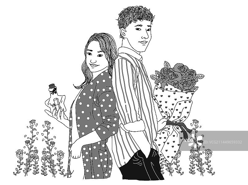 情侣爱情图片素材