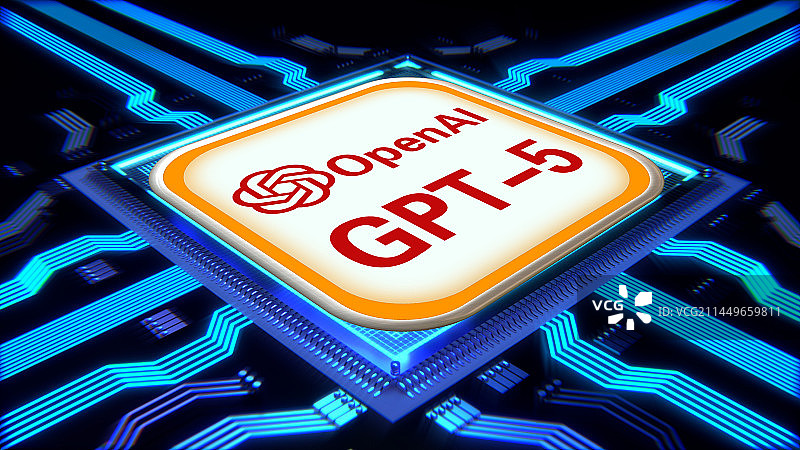 创意配图：OpenAI GPT-5 人工智能聊天图片素材