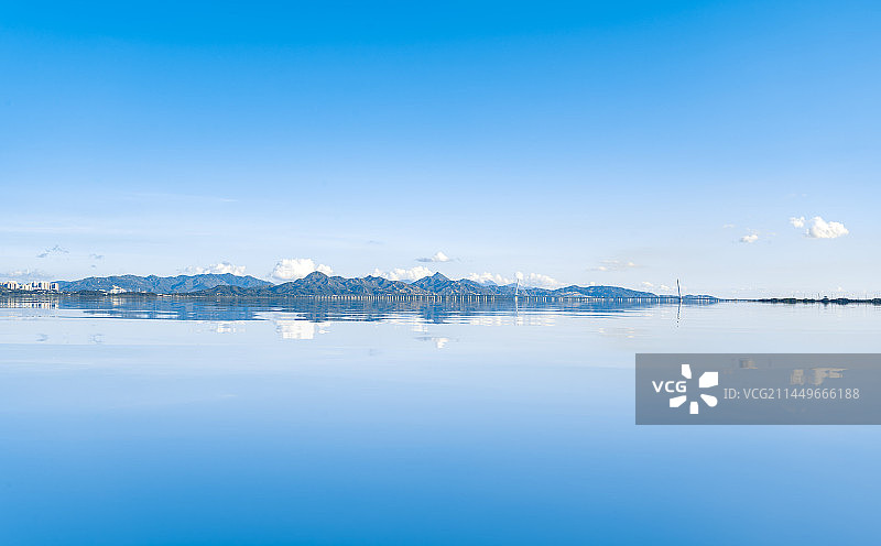 深圳湾城市风光风景图片素材