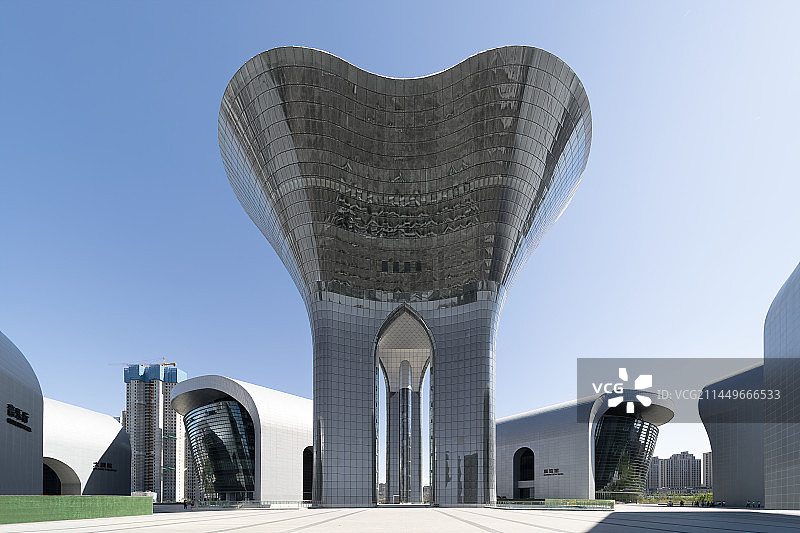 新疆乌鲁木齐市博物馆、一心六馆图片素材