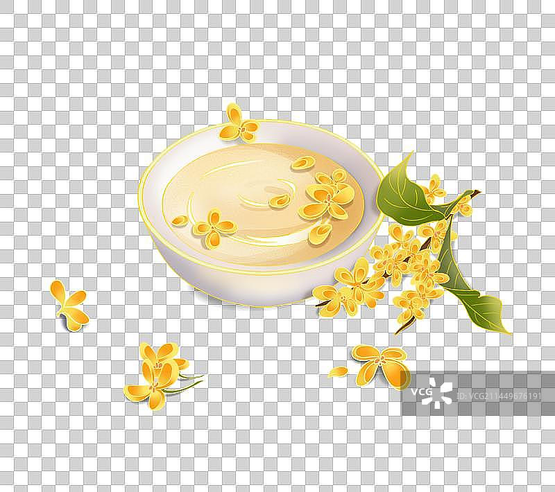 秋天桂花酿酒桂花酒图片素材