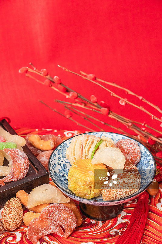 新年糖瓜蜜饯图片素材