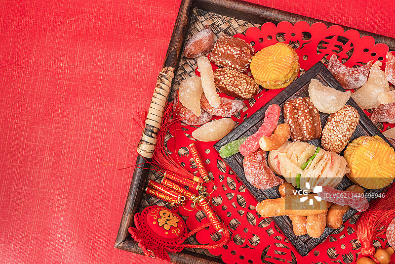 新年糖瓜蜜饯图片素材