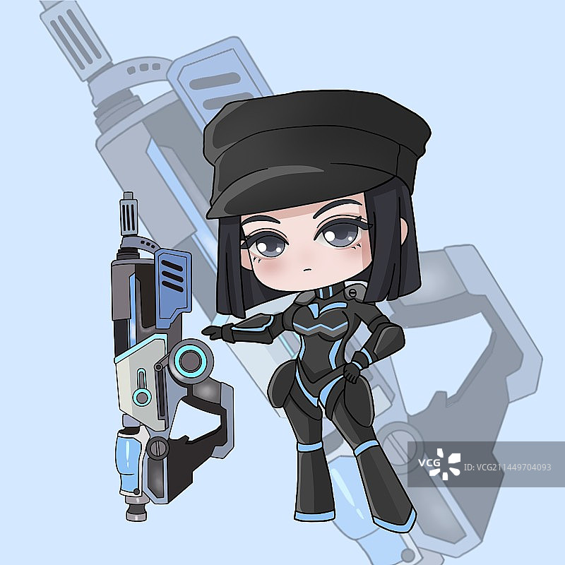 女特工图片素材