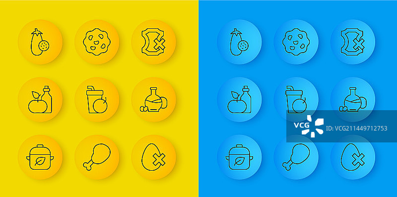 纯素食品、苹果醋图片素材