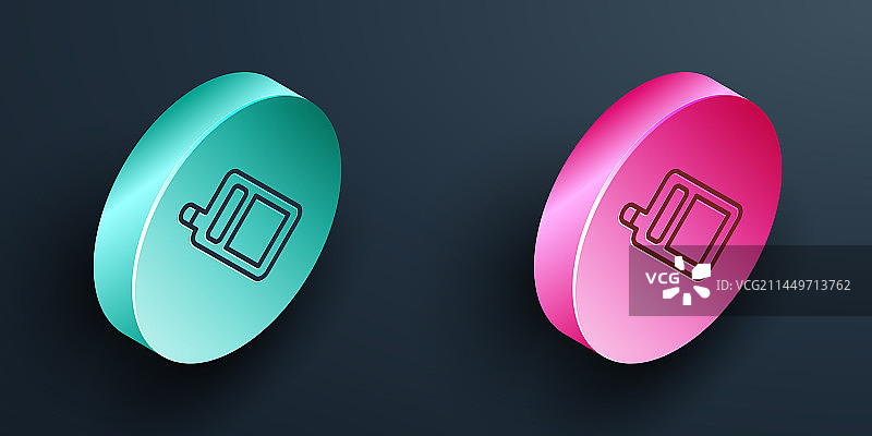 2.5D智能手机线条图标图片素材