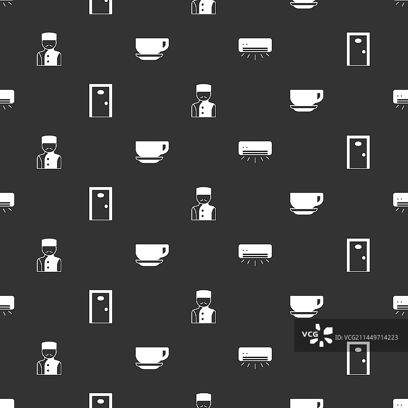 空调酒店门卫素材图片素材