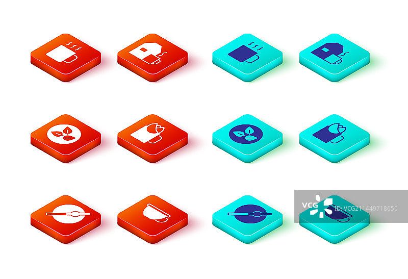 香烟一杯茶茶叶与玫瑰图片素材