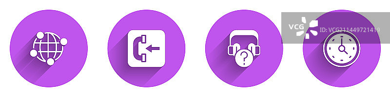 全球科技：来电提醒手机场景图片素材