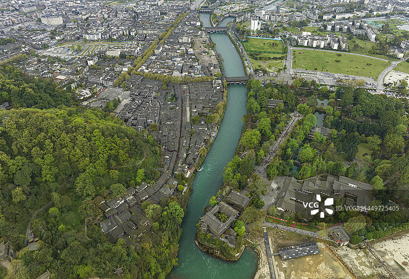 灌县古城图片素材