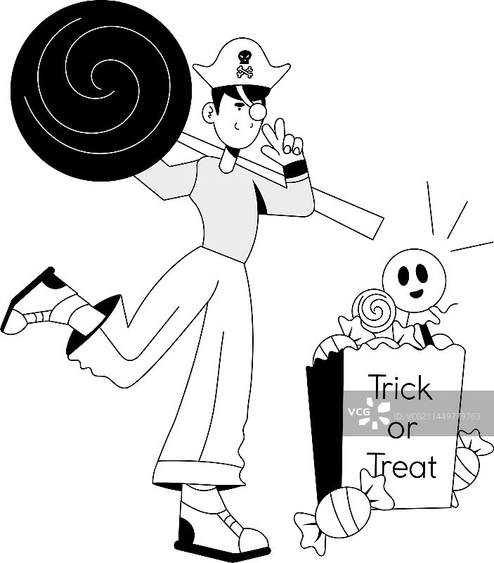 万圣节海盗图片素材