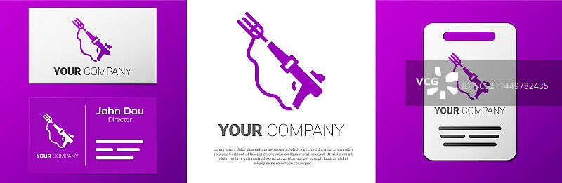 鱼叉标志图片素材