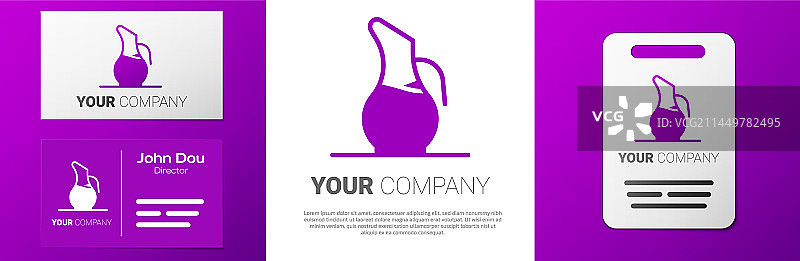 醒酒器logotype图标图片素材