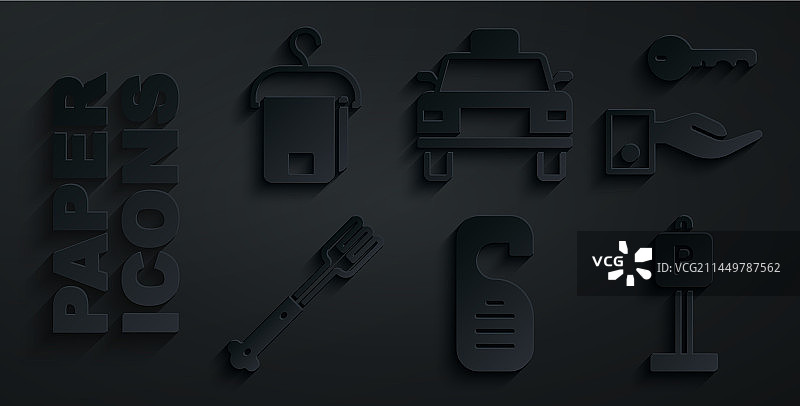 请勿打扰门锁钥匙图片素材