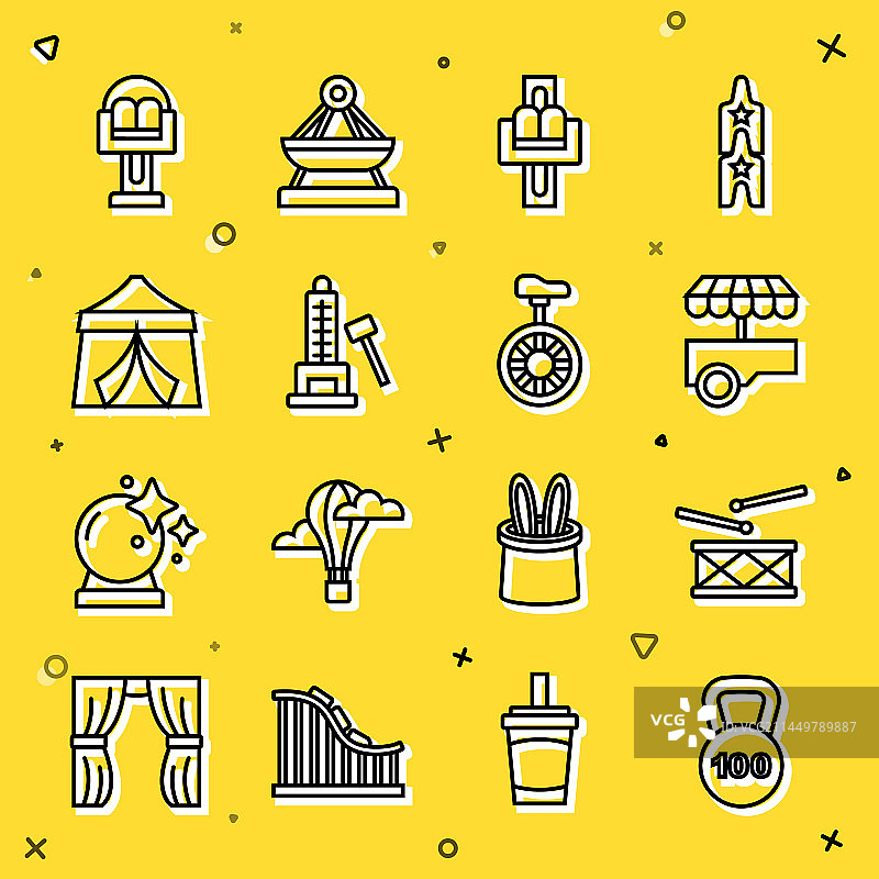 鼓槌与鼓的重量设置图片素材