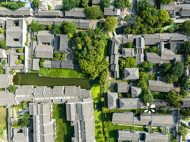 海宁盐官古镇图片素材