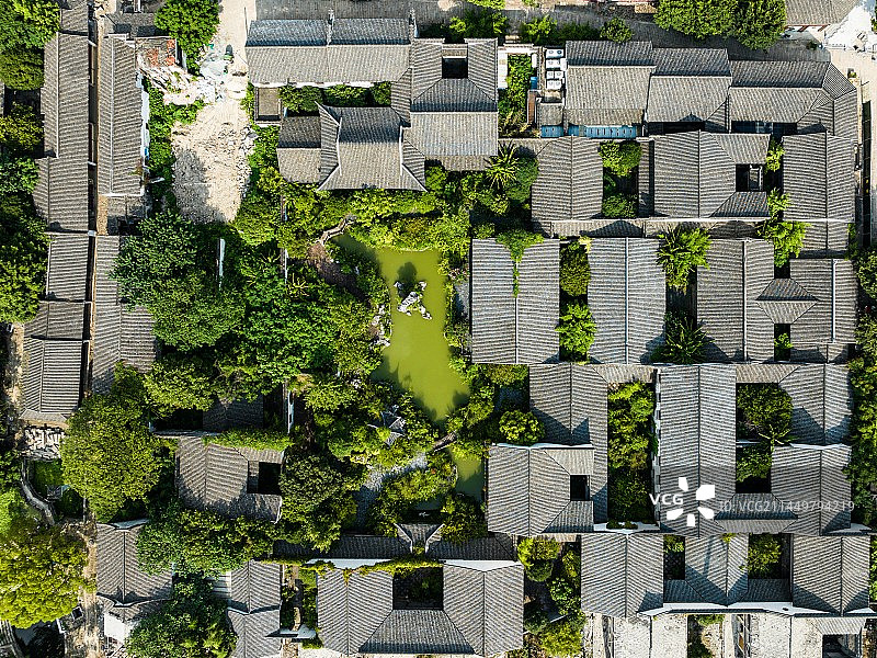 海宁盐官古镇图片素材