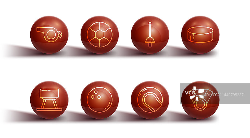 口哨鞍马冰球线条设计图片素材