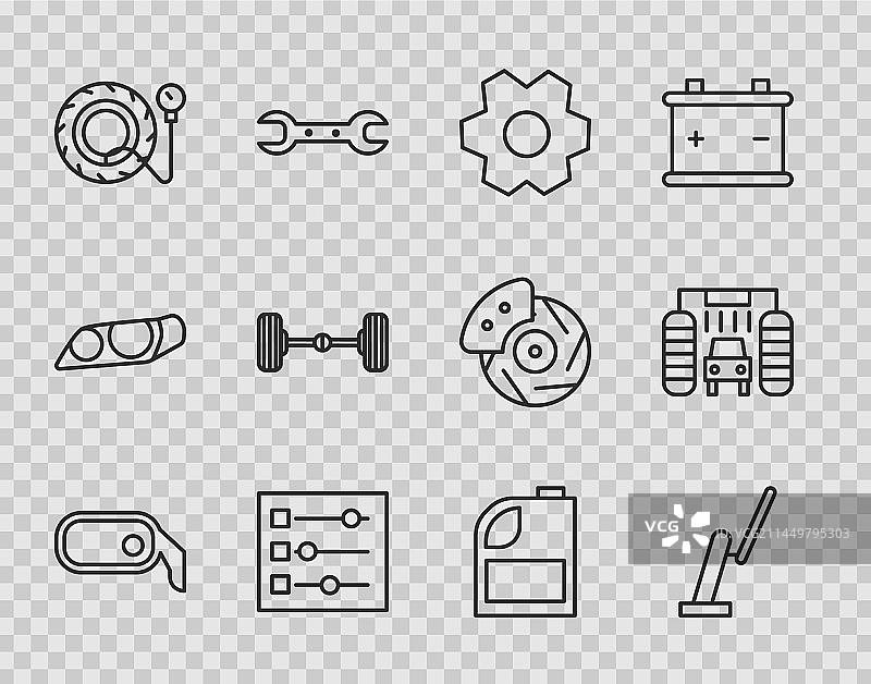 汽车后视镜挡风玻璃雨刮器图片素材