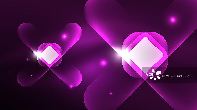 抽象背景登陆页玻璃几何图片素材