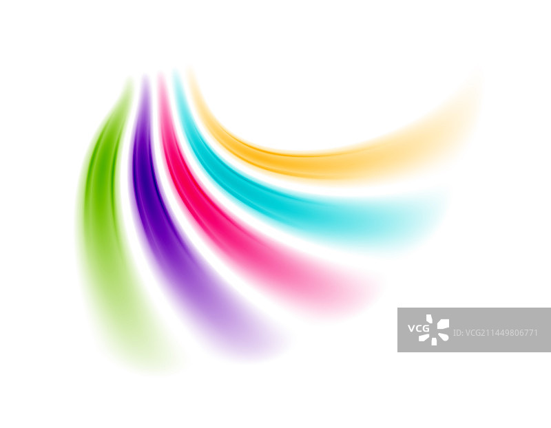 一个充满活力和有趣的设计，以彩虹为特色图片素材
