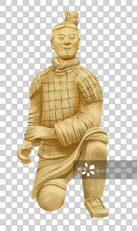 陕西兵马俑图片素材