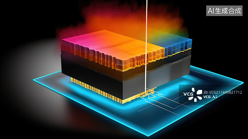 【AI数字艺术】室温超导概念图图片素材