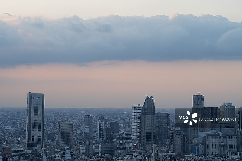 东京黄昏 夜景图片素材