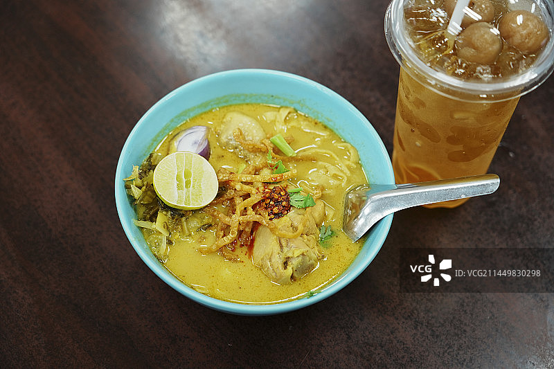 泰北咖喱面图片素材