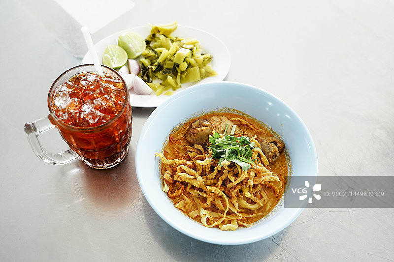 泰北咖喱面图片素材