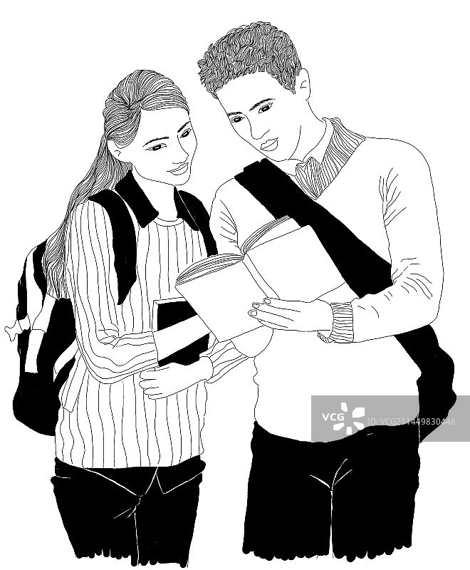 爱学习的男朋友图片素材