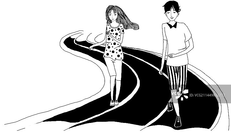 跑道上的爱情图片素材