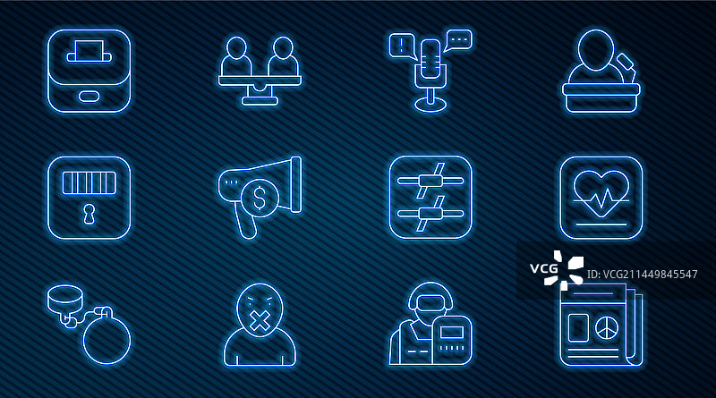 新闻心率言论自由图片素材