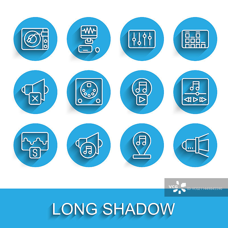 音乐均衡器扬声器音量素材图片素材