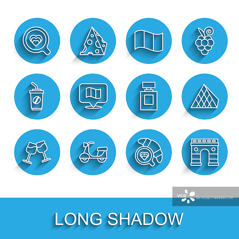 葡萄酒杯、滑板车和咖啡杯图片素材