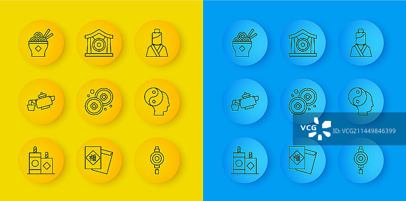 烟花中国茶道元宝图片素材