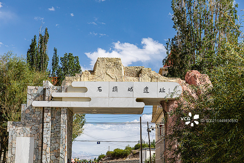 塔县，石头城历史文化陈列馆图片素材