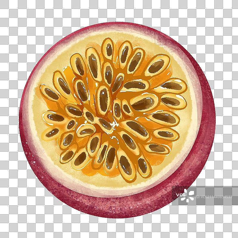 水果百香果图片素材
